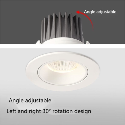 Infrared Radiation Ceiling LED Downlight 15W Power Consumption 4000K