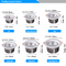 90Ra CRI LED Ceiling Downlight 40W 4000K With 15 30 45 Degree Lighting Angle