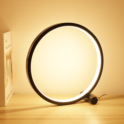 SMD2835 Circle Dimmable LED Table Lamps ODM RoHS