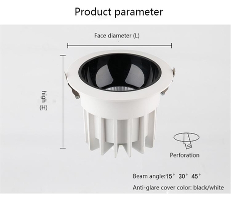 SAA 5.5 Inch LED Ceiling Downligh10W 15W 4000K