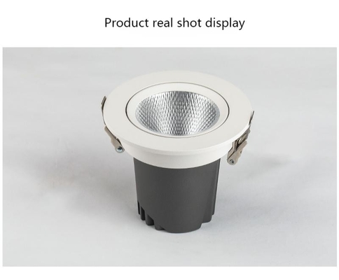 12W Dimming Ceiling Downlight Mini With 15 24 36 Degree Lighting Angle