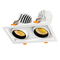 aluminum ROHS Dimmable Led Grille Spotlight Double Head 3W 5W