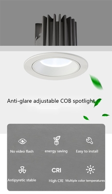 DALI Dimmable LED Wall Washer Spotlight 30W 24deg Lighting Angle Ra90