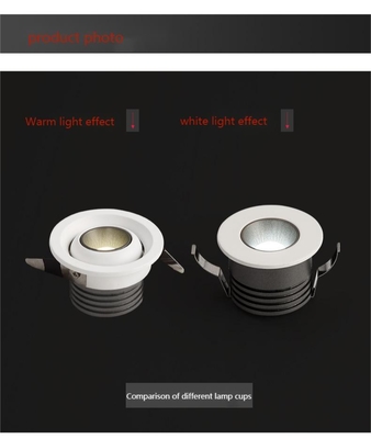 CE Approved 15deg Wall Washer Spotlight Anti Glare 3W 3000K 4000K