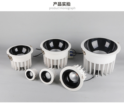 φ140mmxH105mm LED Ceiling Downlights 30W Power Consumption 4000K