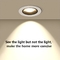 φ105mmxH108 Dimmable 12W LED Spotlight Ceiling 15W 24deg Ra90