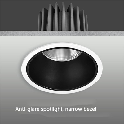 10W 6000K LED Ceiling Downlights , Corridor 7 Inch Mini LED Spotlights