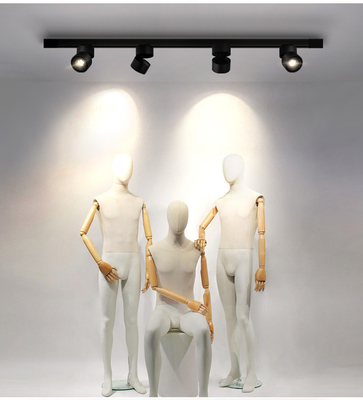 AC180V-240V aluminum Led Track Spotlight 7Ｗ Ceiling Adjustable